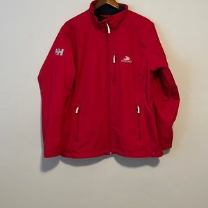 Helly Hansen woman’s large red jacket